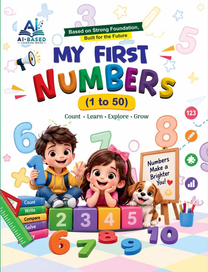 My First Numbers 1 to 50